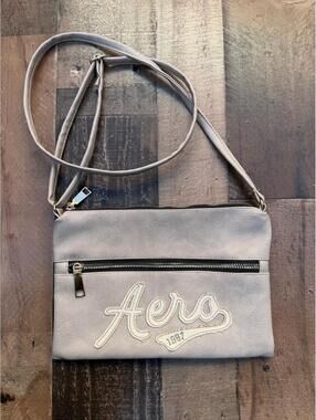 Aeropostale Crossbody Bag Purse 11x7 Embroidered
